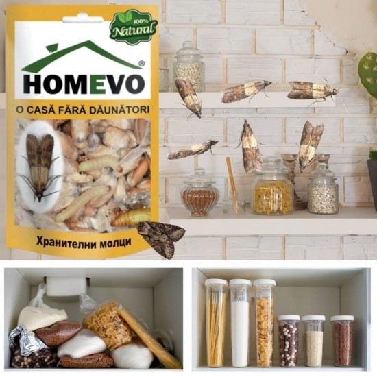 Органичен препарат против молци по храната Homevo / Homevo molii alimente
