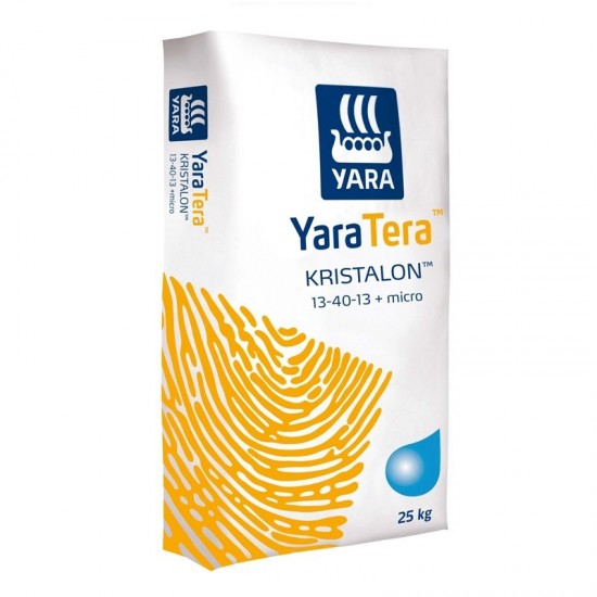 Тор ЯраТера Кристалон Жълт 13 - 40 - 13 + micro / YaraTera KRISTALON Yellow 13 - 40 - 13 + micro Тор ЯраТера Кристалон Жълт 13 - 40 - 13 + micro / YaraTera KRISTALON Yellow 13 - 40 - 13 + micro